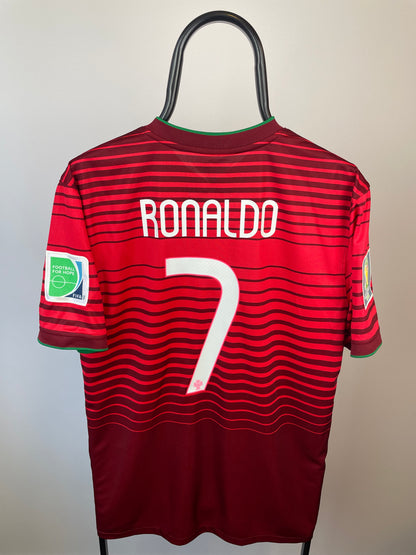 Cristiano Ronaldo Portugal 14/16 hjemmebanetrøje - L