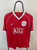 Manchester United 06/07 hjemmebanetrøje - L