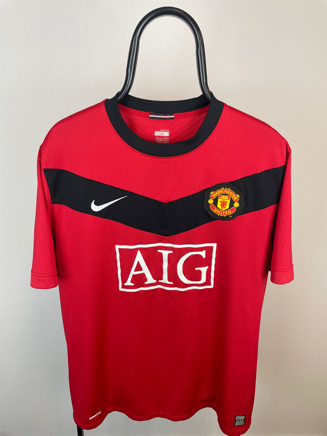 Manchester United 09/10 hjemmebanetrøje - XL