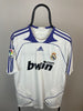 Real Madrid 07/08 hjemmebanetrøje - L