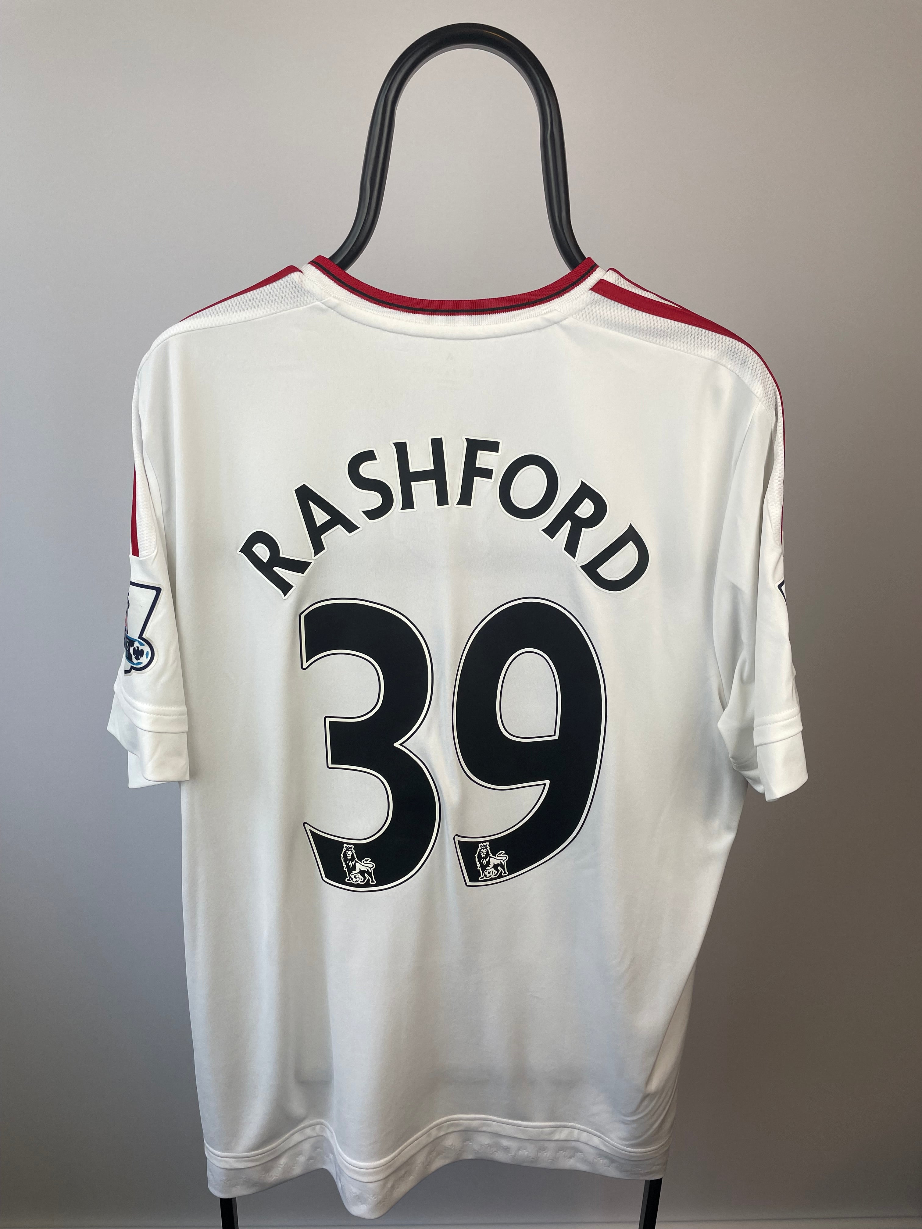 Marcus Rashford Manchester United 15/16 udebanetrøje - XL