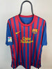 FC Barcelona 11/12 hjemmebanetrøje - XL