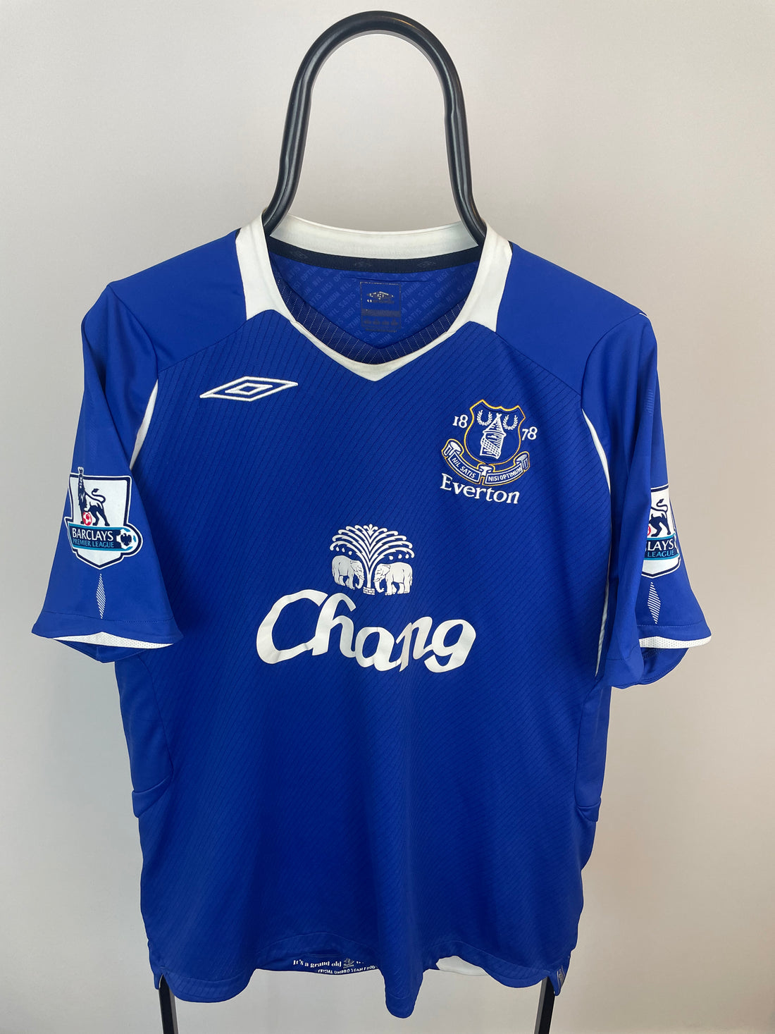Marouane Fellaini Everton 08/09 hjemmebanetrøje - L