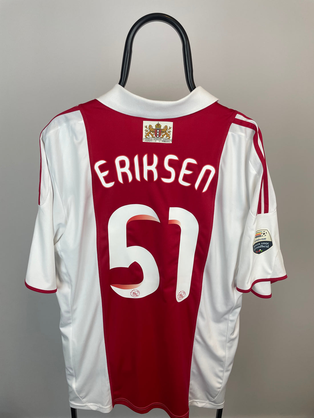 Christian Eriksen Ajax 09/10 hjemmebanetrøje - XL