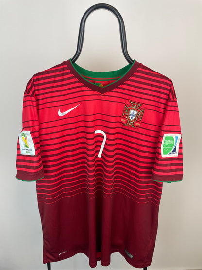 Cristiano Ronaldo Portugal 14/16 hjemmebanetrøje - XXL