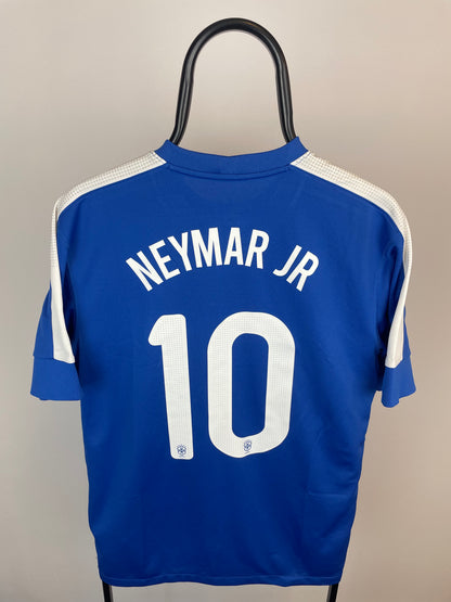Neymar Brasilien 13/14 udebanetrøje Player Issue - L