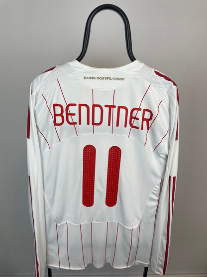 Nicklas Bendtner Danmark 08/10 langærmet udebanetrøje Formotion - XL