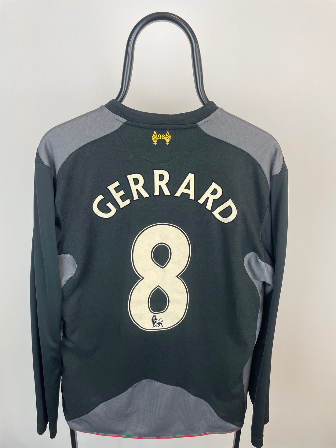 Steven Gerrard Liverpool 12/13 langærmet udebanetrøje - L