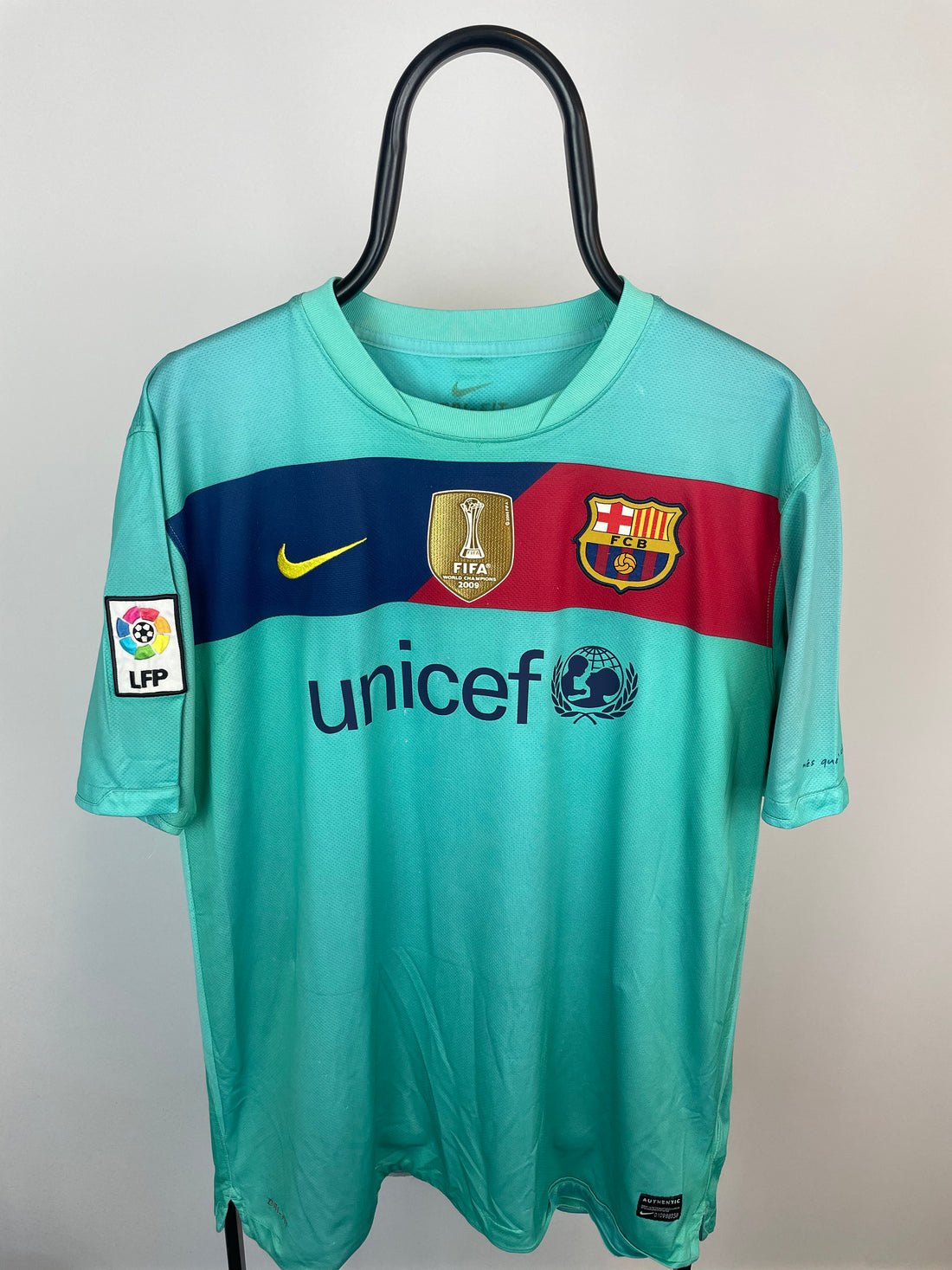 Lionel Messi Barcelona 10/11 udebnanetrøje - L