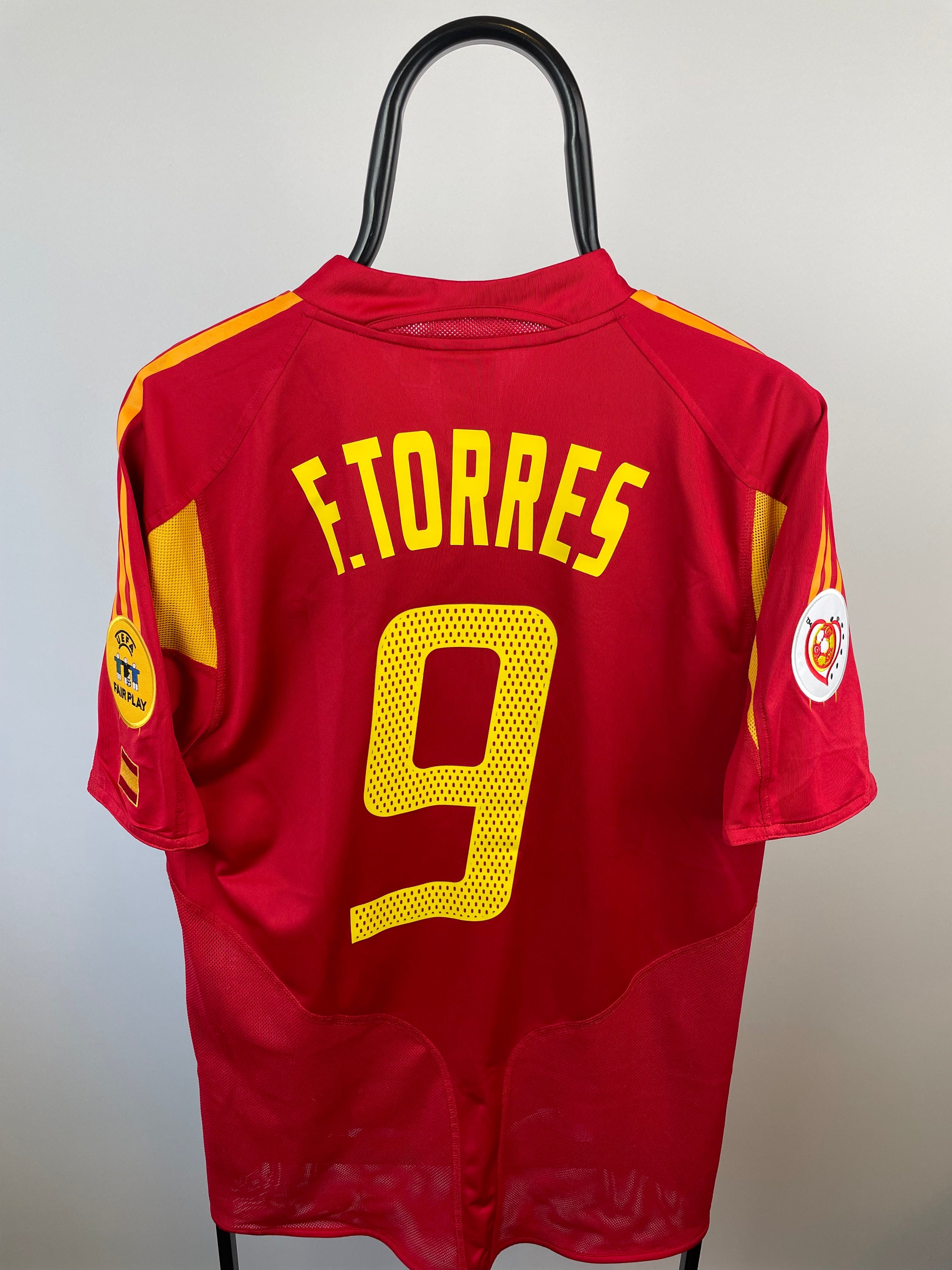 Fernando Torres Spanien 04/06 hjemmebanetrøje - M