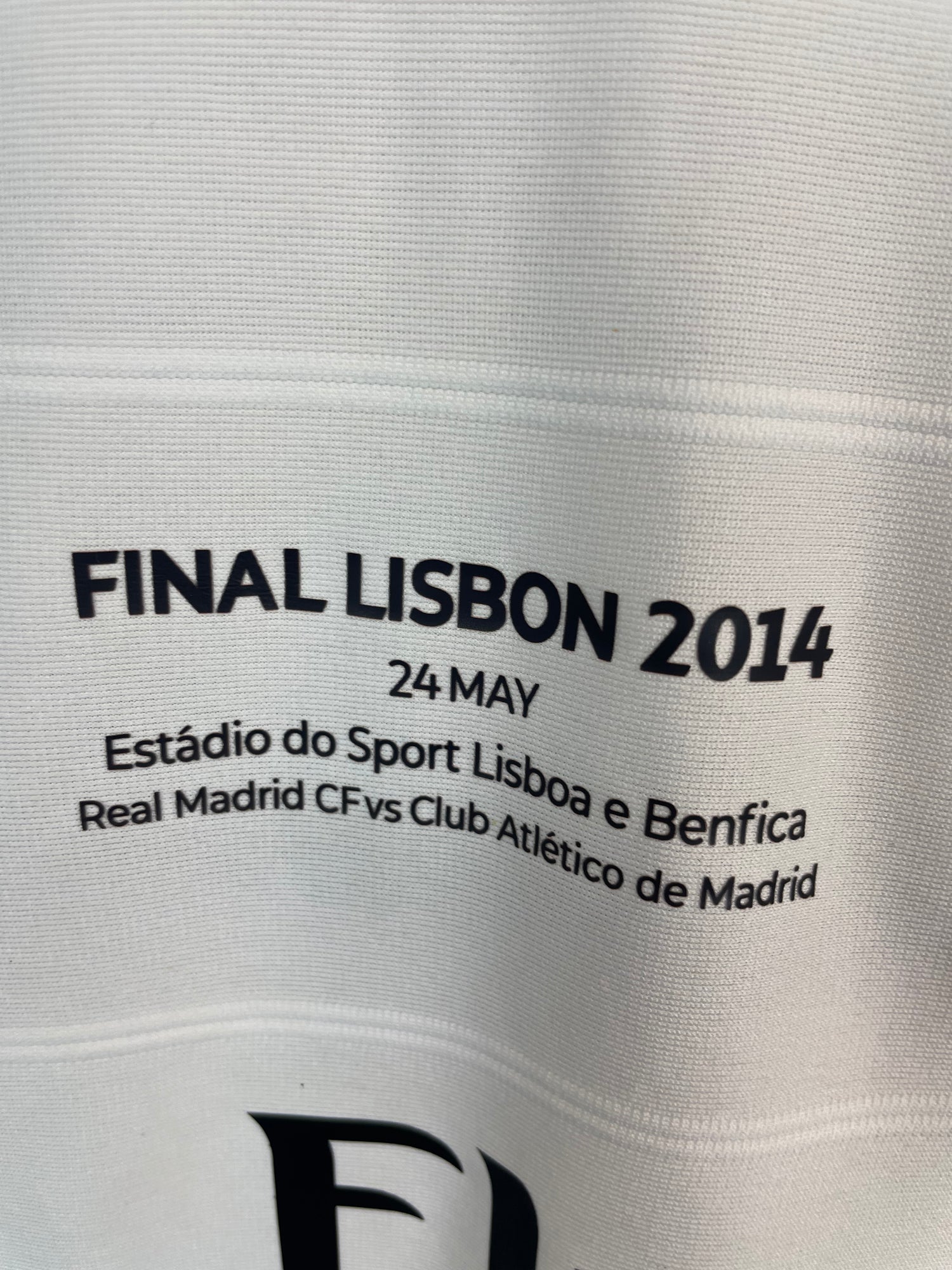 Cristiano Ronaldo Real Madrid 13/14 hjemmebanetrøje FINALETRYK - M
