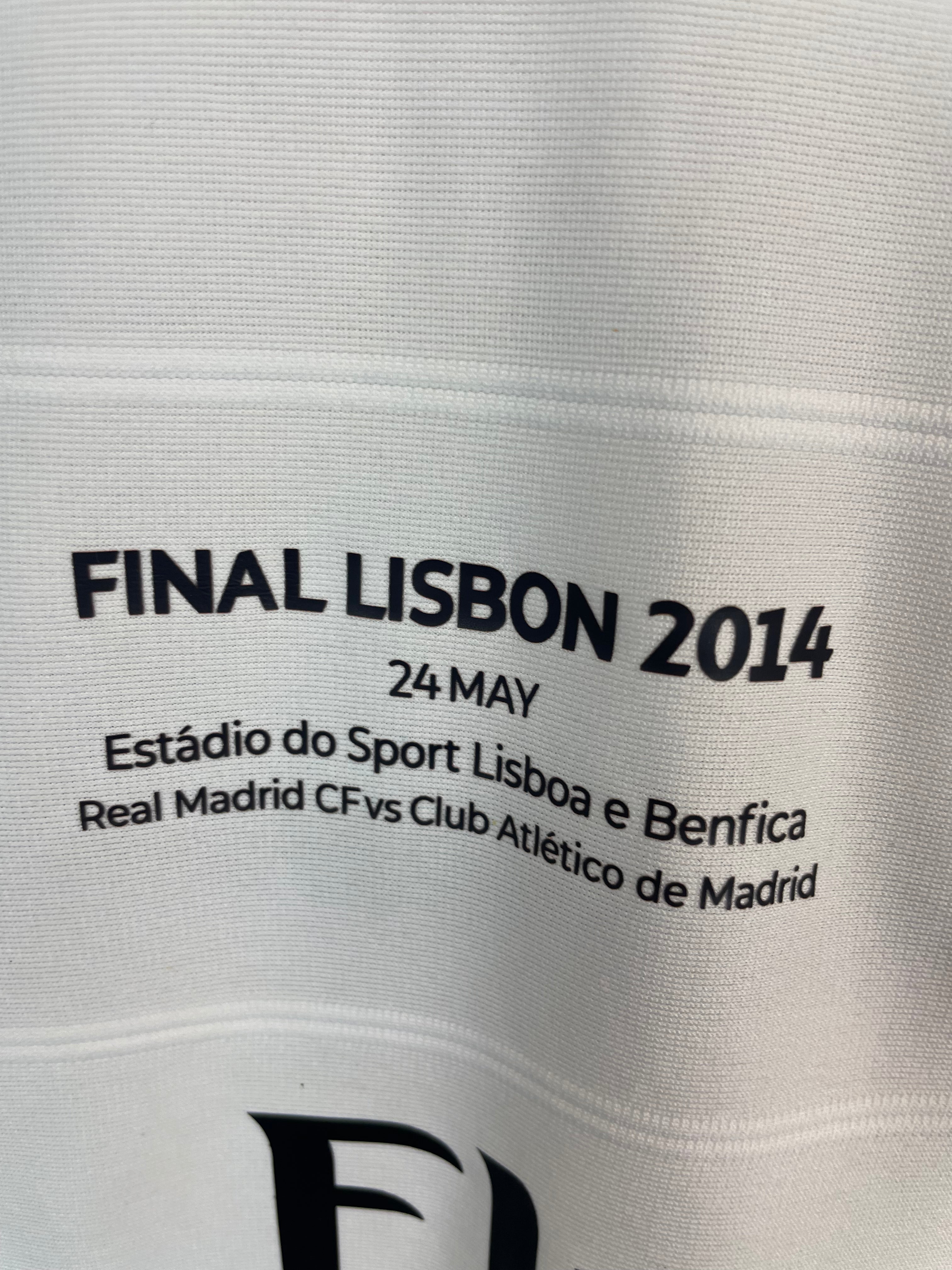 Cristiano Ronaldo Real Madrid 13/14 hjemmebanetrøje FINALETRYK - M