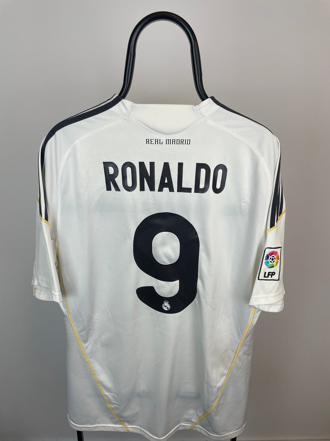 Cristiano Ronaldo Real Madrid 09/10 hjemmebanetrøje - XL
