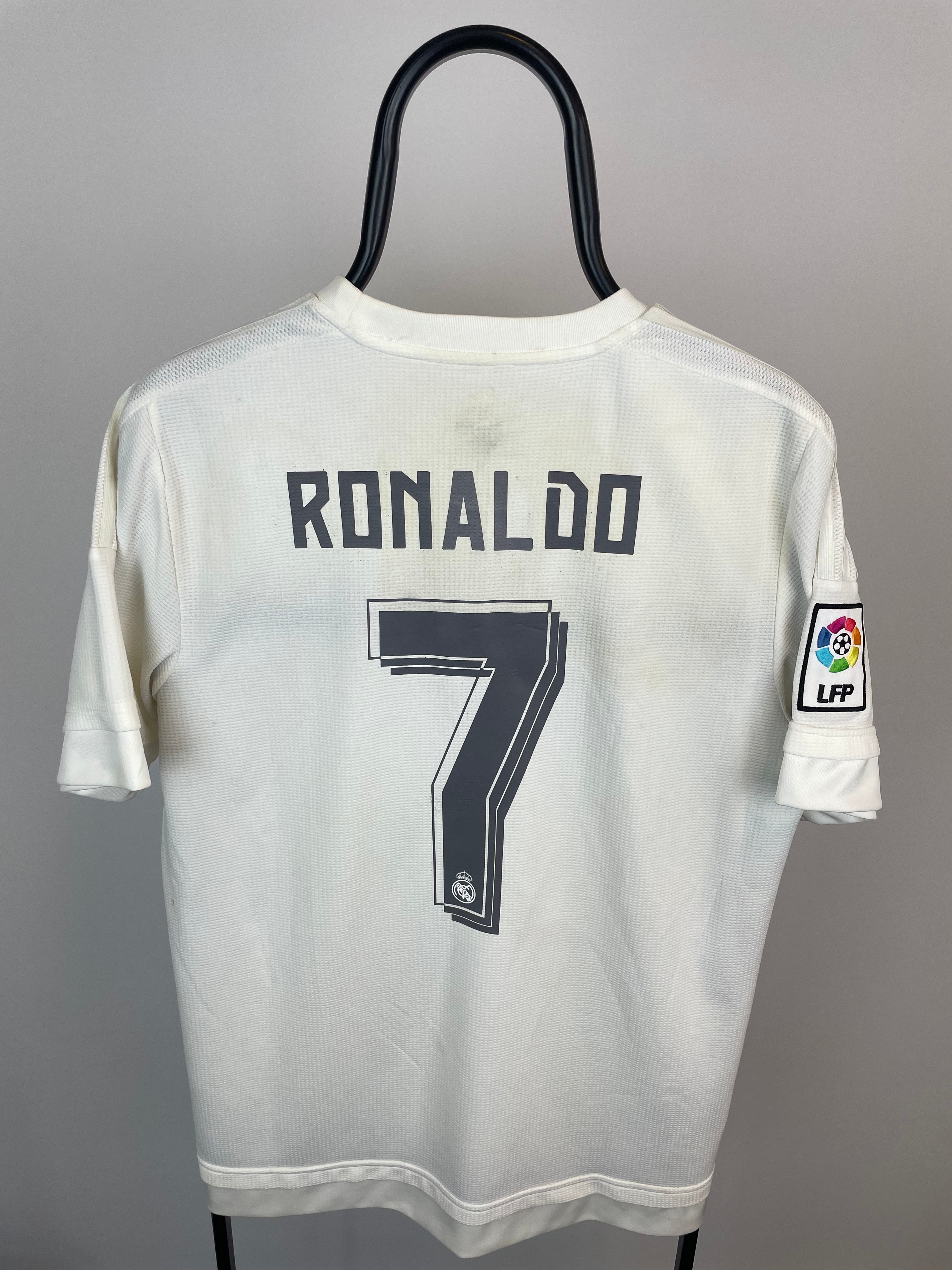 Cristiano Ronaldo Real Madrid 15/16 hjemmebanetrøje - L