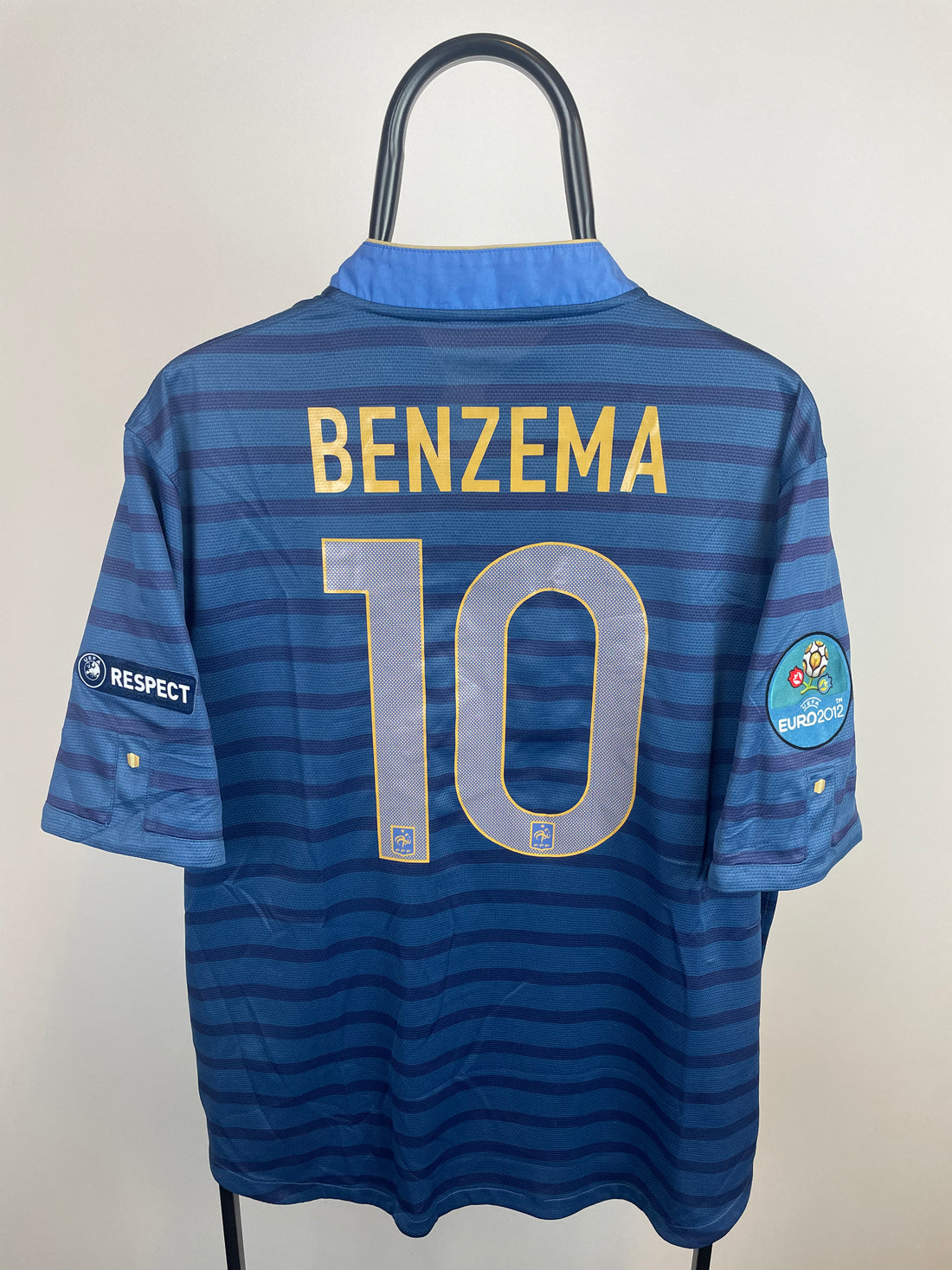 Karim Benzema Frankrig 12/14 hjemmebanetrøje - XL