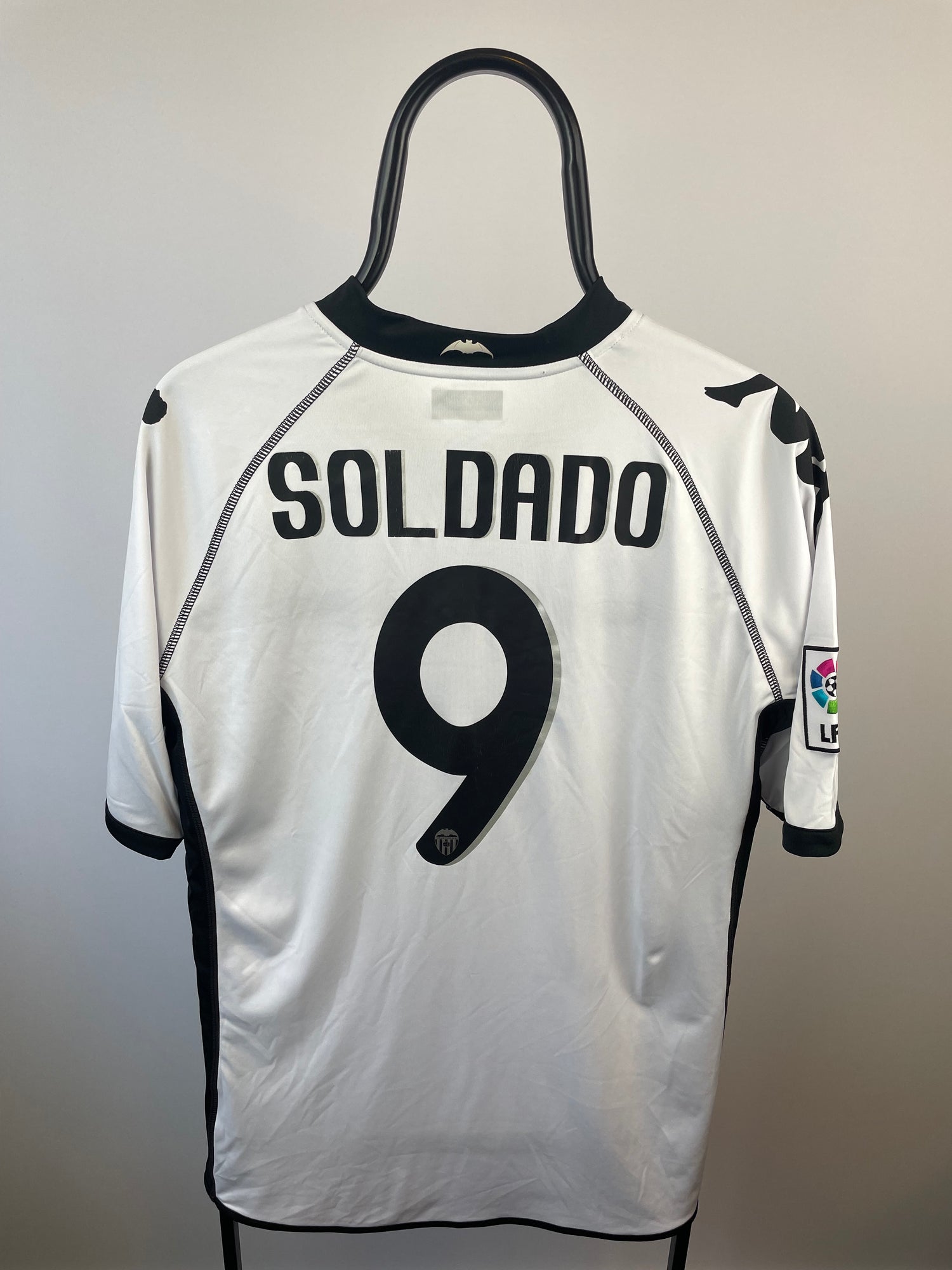 Roberto Soldado Valencia 10/11 hjemmebanetrøje - XL