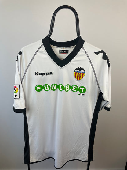 Roberto Soldado Valencia 10/11 hjemmebanetrøje - XL