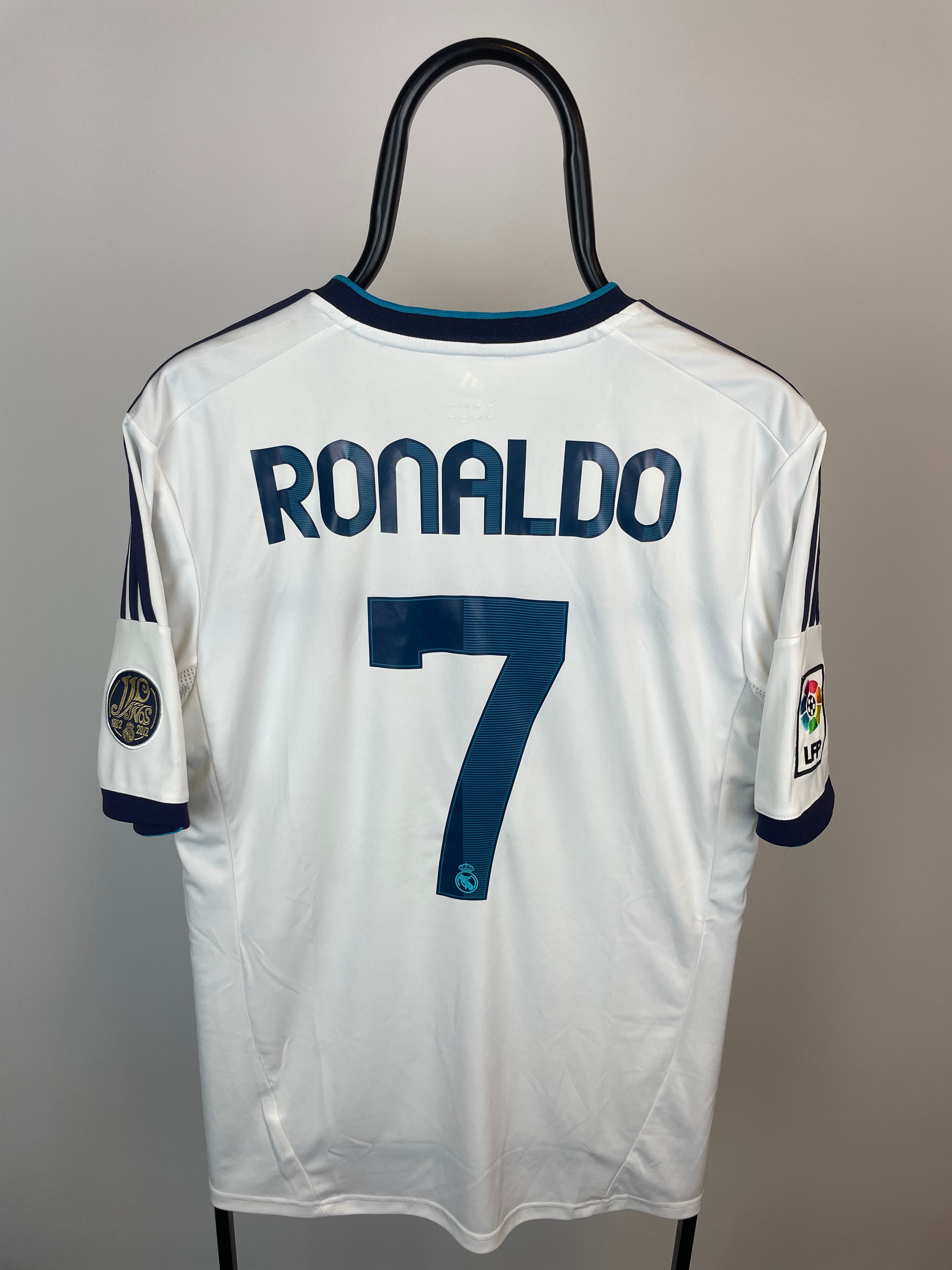 Cristiano Ronaldo Real Madrid 12/13 hjemmebanetrøje - L