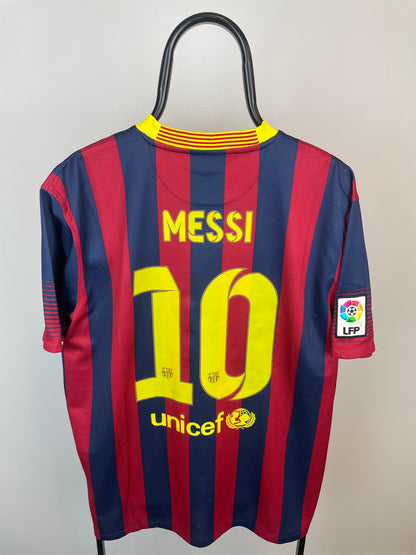 Lionel Messi Barcelona 13/14 hjemmebanetrøje - XL