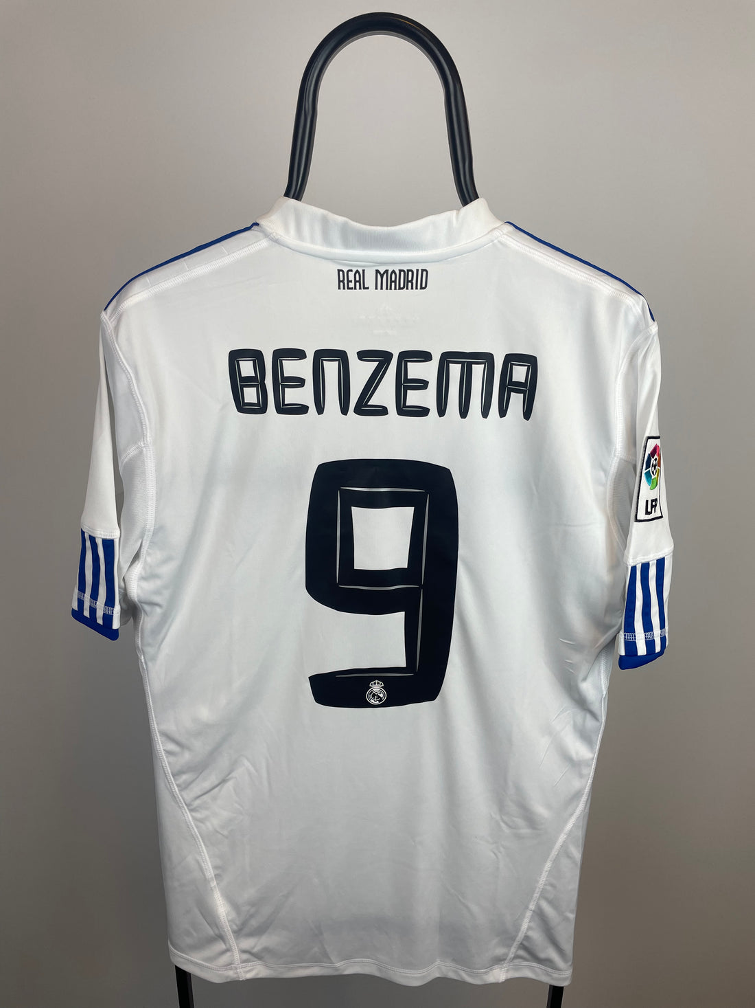 Karim Benzema Real Madrid 10/11 hjemmebanetrøje - M