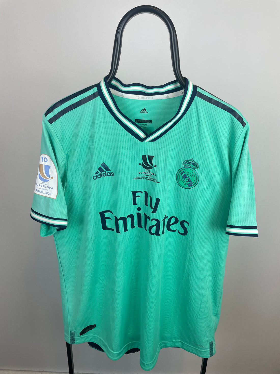 Luka Modric Real Madrid Authentic FINALETRYK 19/20 3 trøje - L