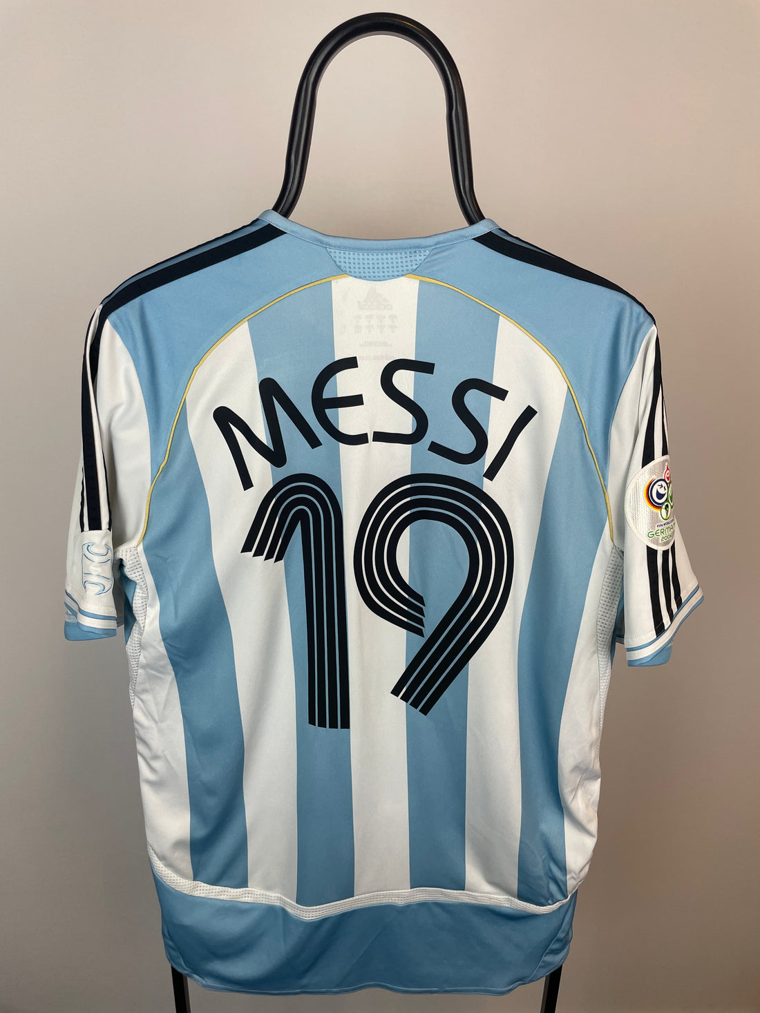 Lionel Messi Argentina 06/08 hjemmebanetrøje - M