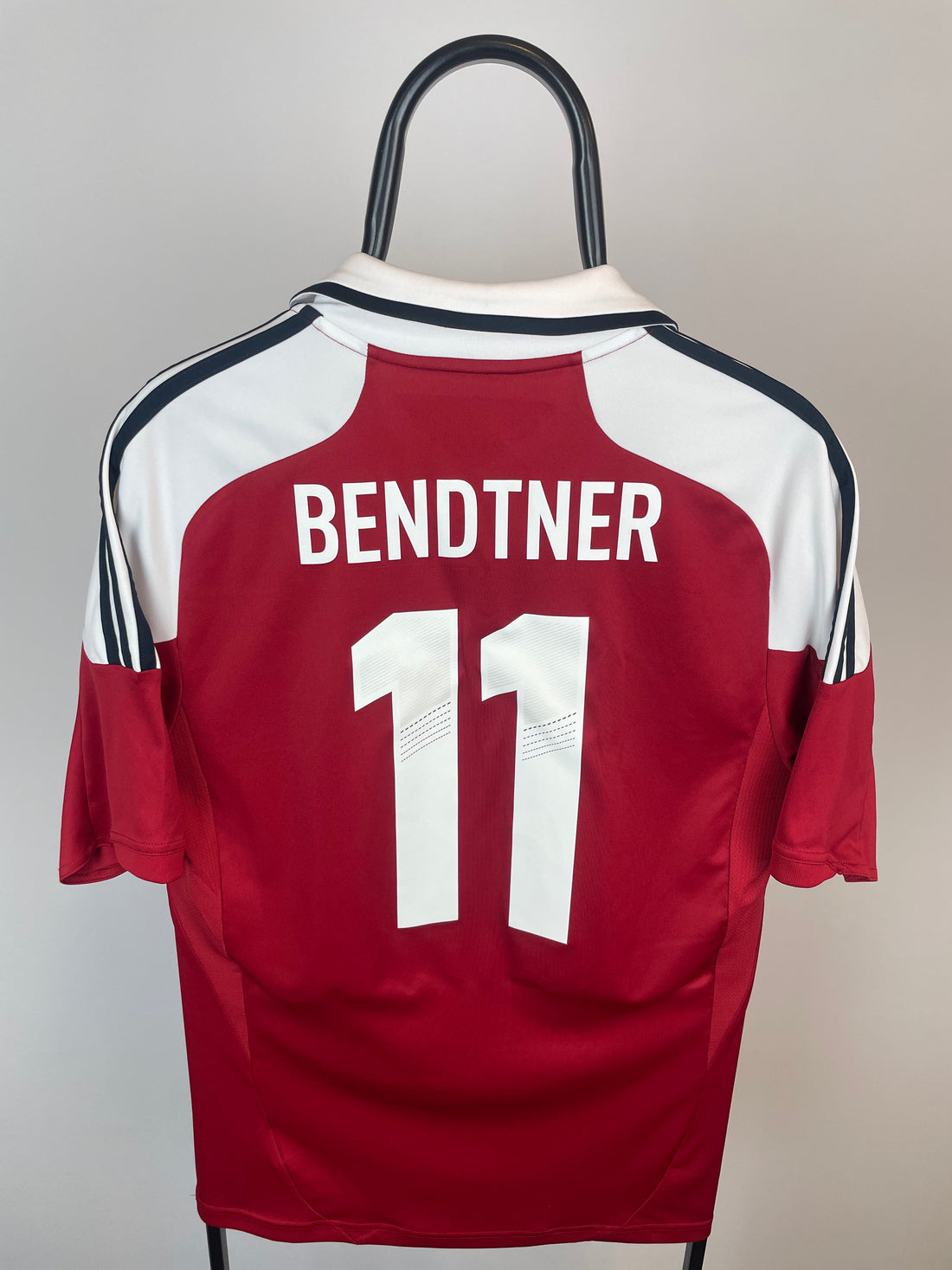 Nicklas Bendtner Danmark 12/14 hjemmebanetrøje - M