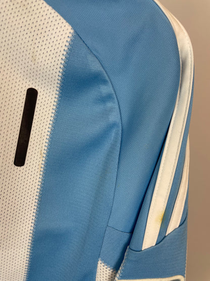 Lionel Messi Argentina 10/11 hjemmebanetrøje KAMPDETALJER - M