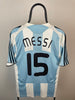 Lionel Messi Argentina 07/09 hjemmebanetrøje - M