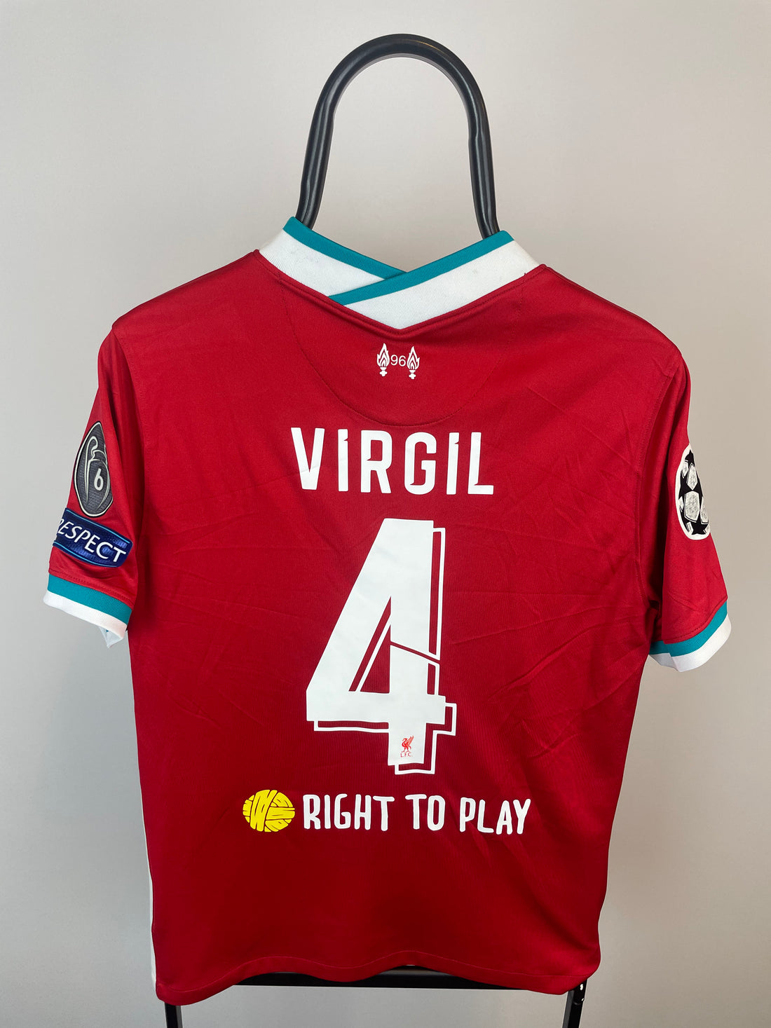 Virgil Van Dijk Liverpool 20/21 hjemmebanetrøje - M
