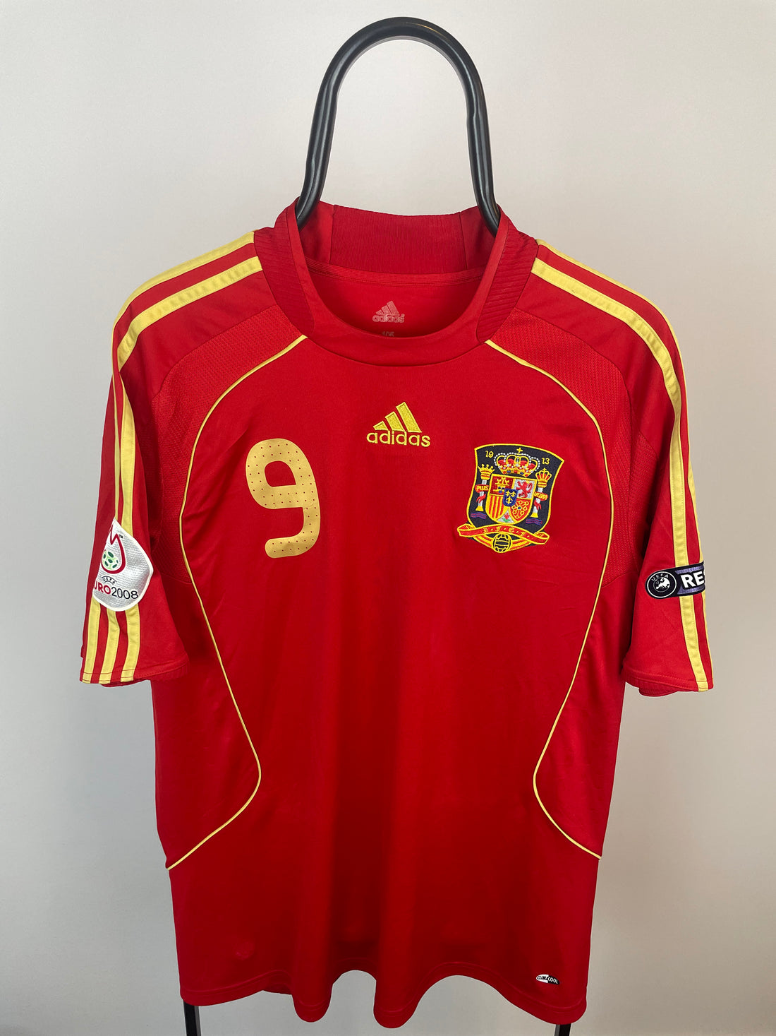 Fernando Torres Spanien 08/10 hjemmebanetrøje - L