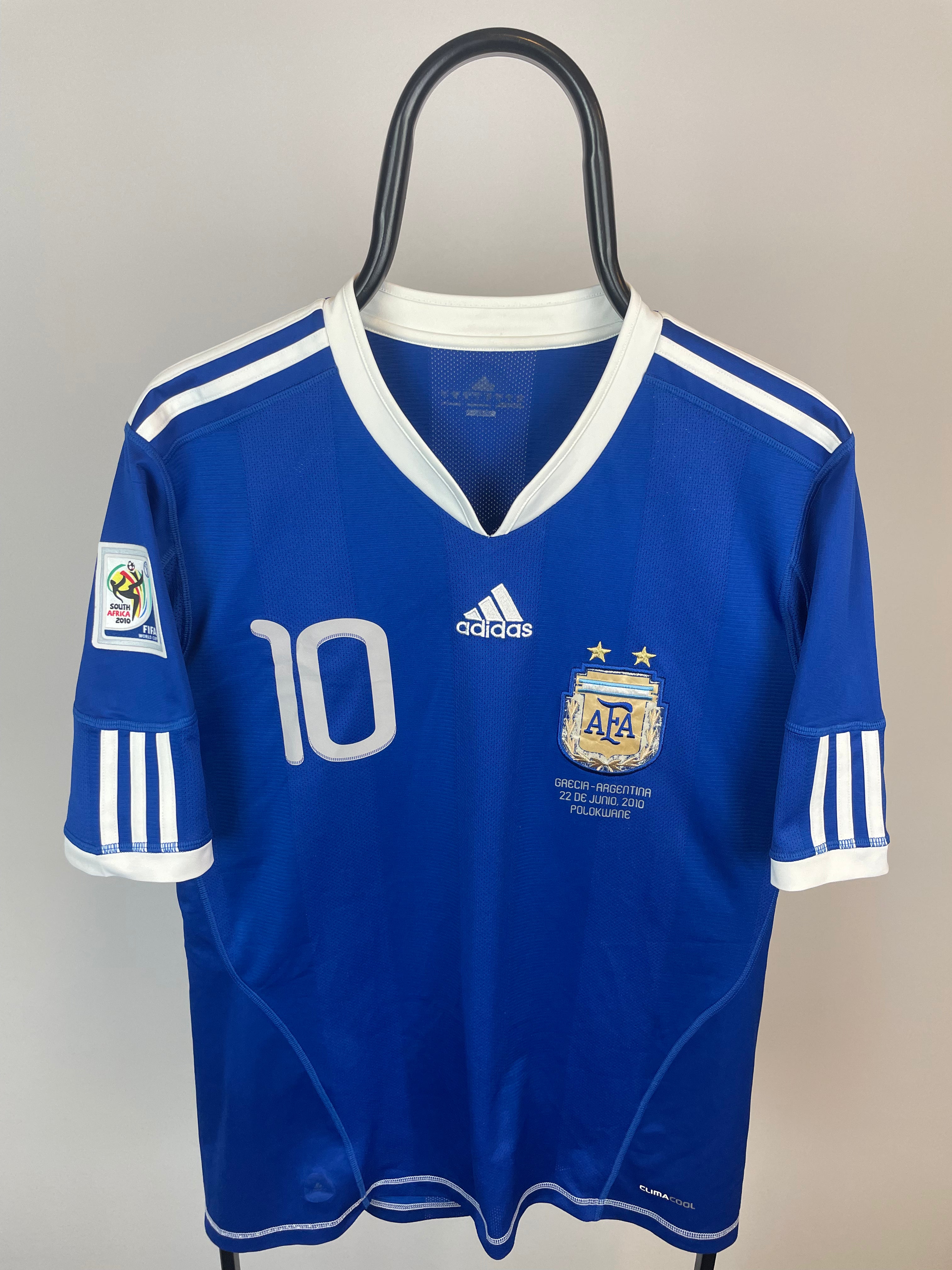 Lionel Messi Argentina 09/11 udebanetrøje KAMPDETALJER - M