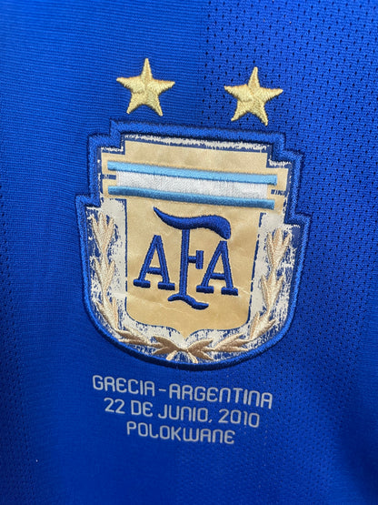 Lionel Messi Argentina 09/11 udebanetrøje KAMPDETALJER - M