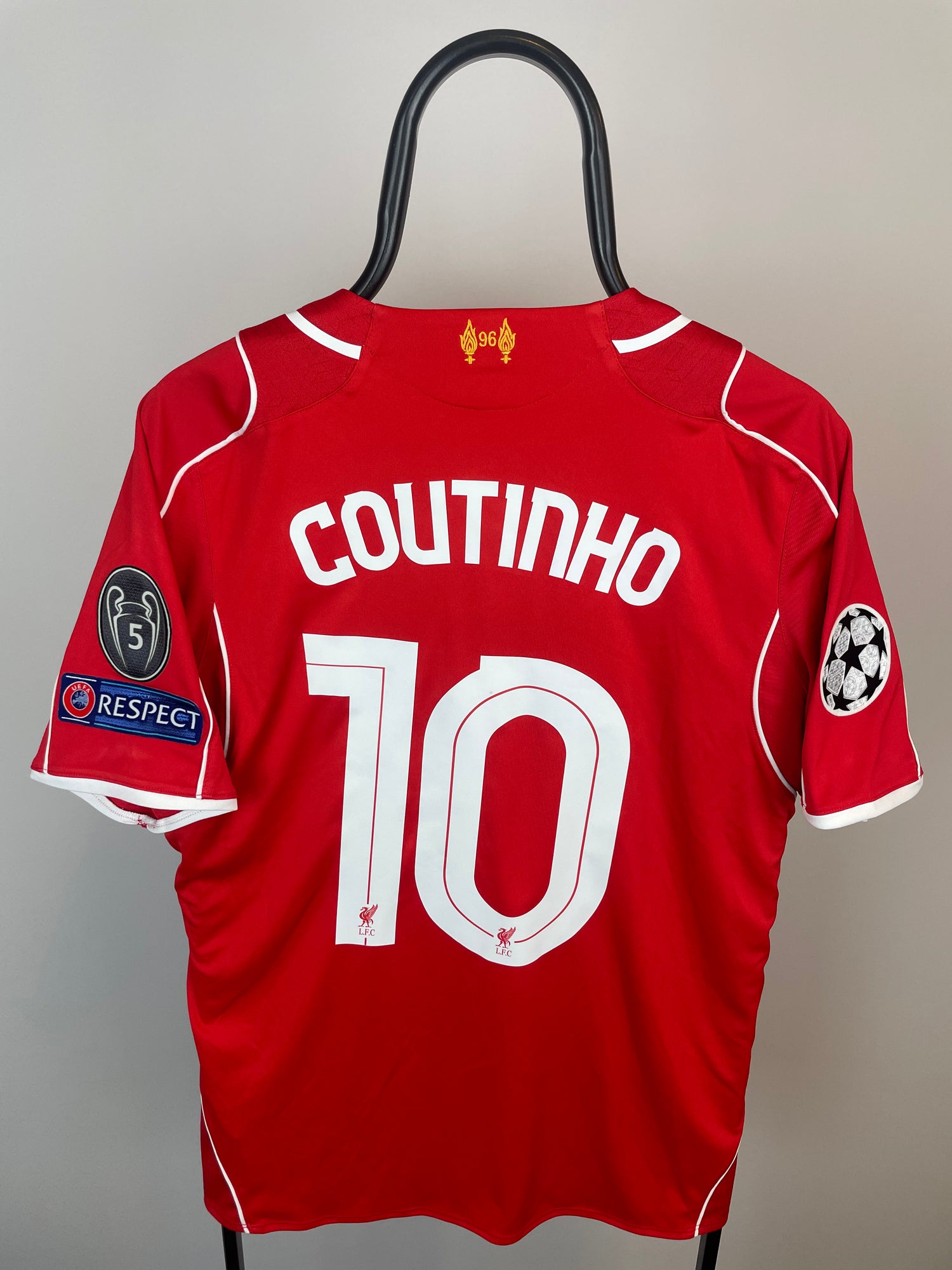 Philippe Coutinho Liverpool 14/15 hjemmebanetrøje - M