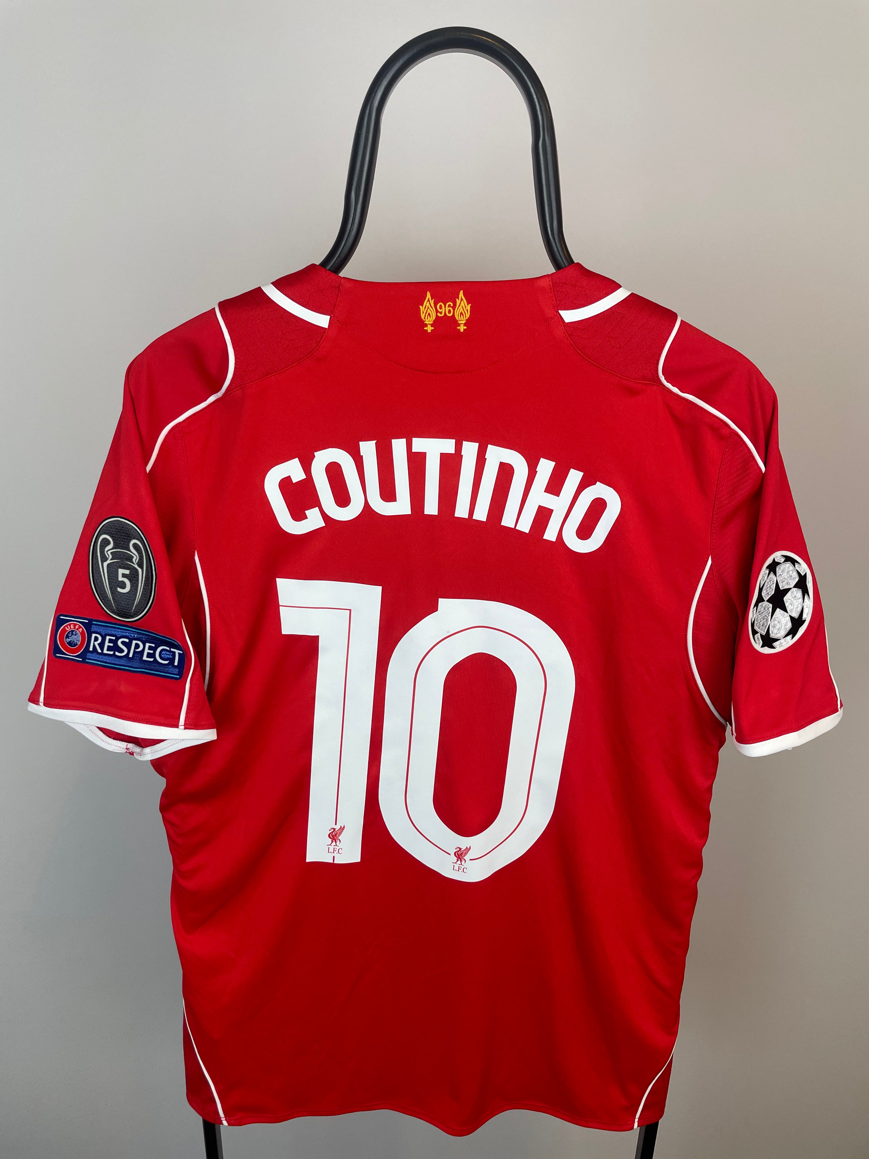 Philippe Coutinho Liverpool 14/15 hjemmebanetrøje - M