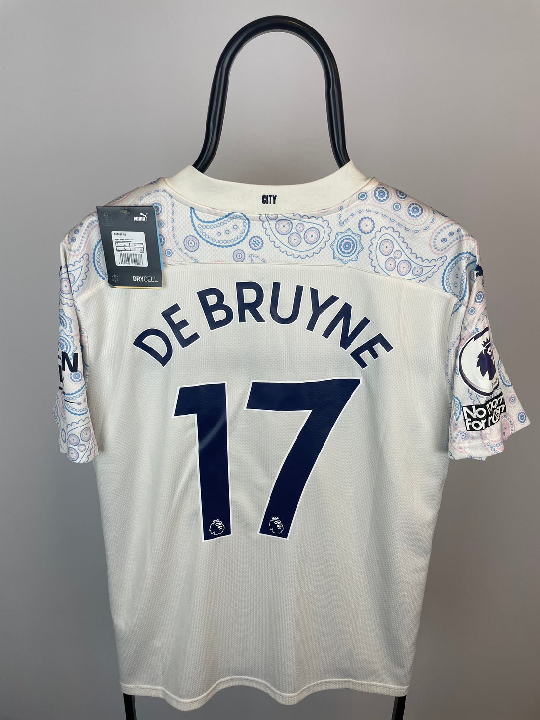 Kevin De Bruyne Manchester City 20/21 udebanetrøje - L
