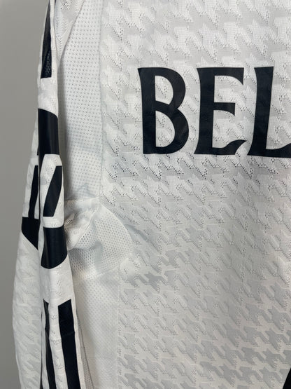 Jude Bellingham Real Madrid 24/25 Authentic SIGNERET langærmet hjemmebanetrøje - S