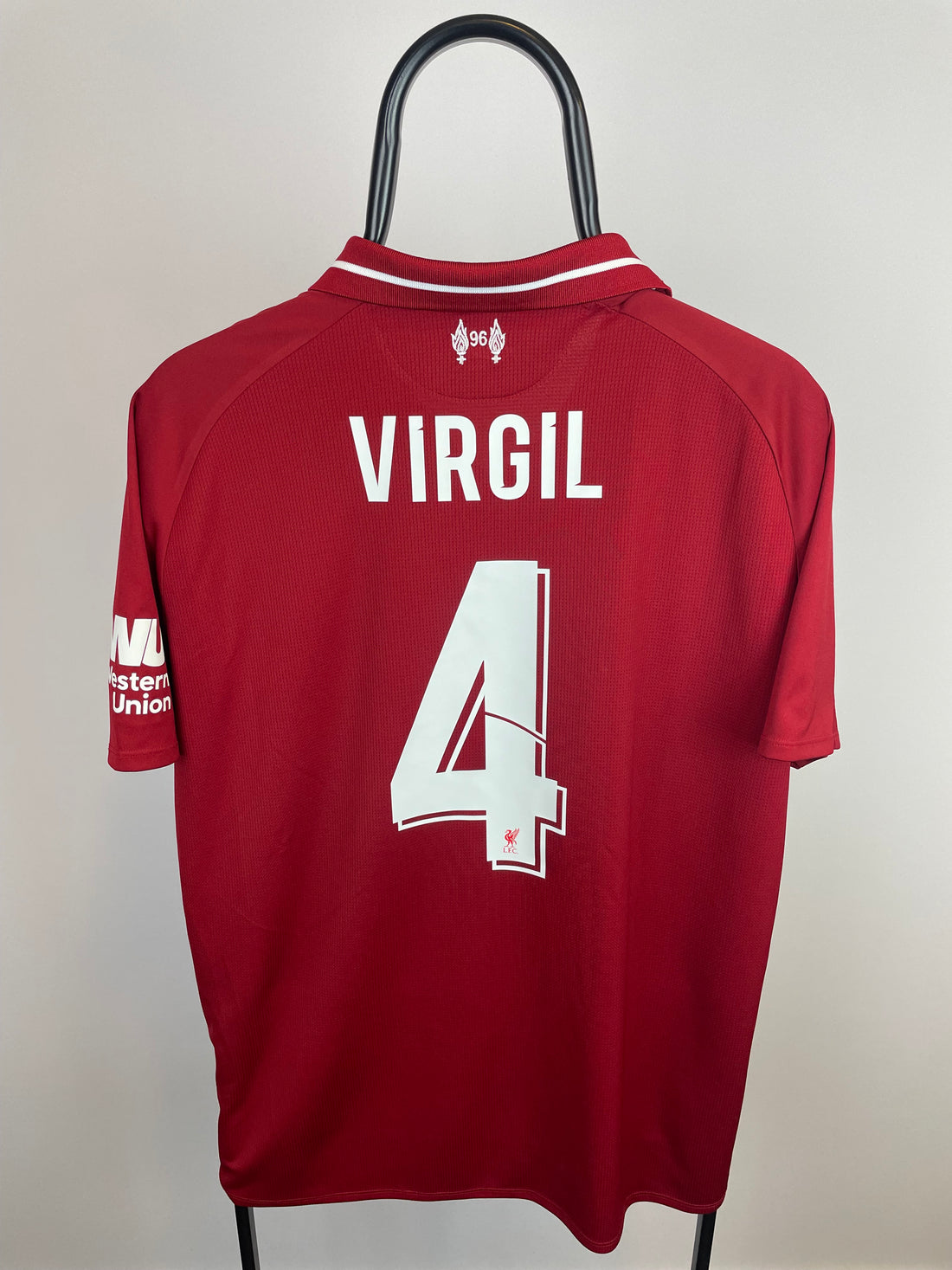 Virgil van Dijk Liverpool 18/19 hjemmebanetrøje - XL