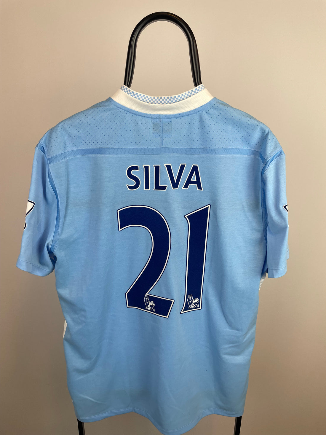 David Silva Manchester City 11/12 hjemmebanetrøje - XL