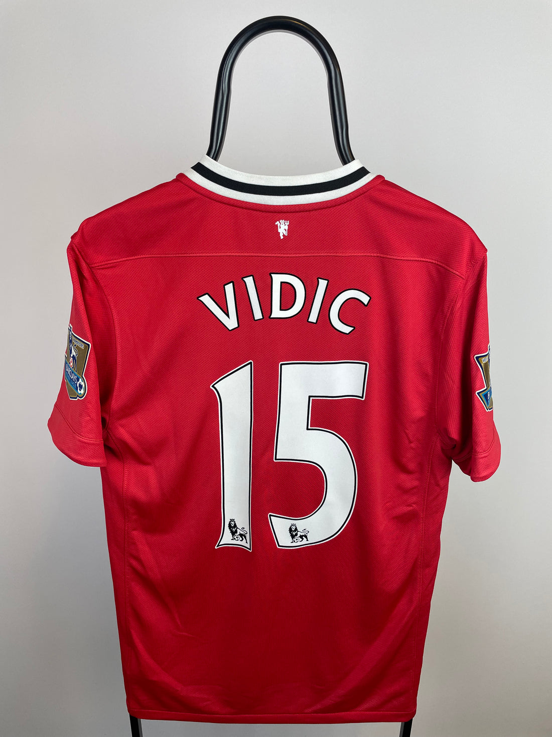 Nemanja Vidic Manchester United 11/12 hjemmebanetrøje - M