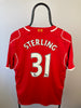 Raheem Sterling Liverpool 14/15 hjemmebanetrøje - L