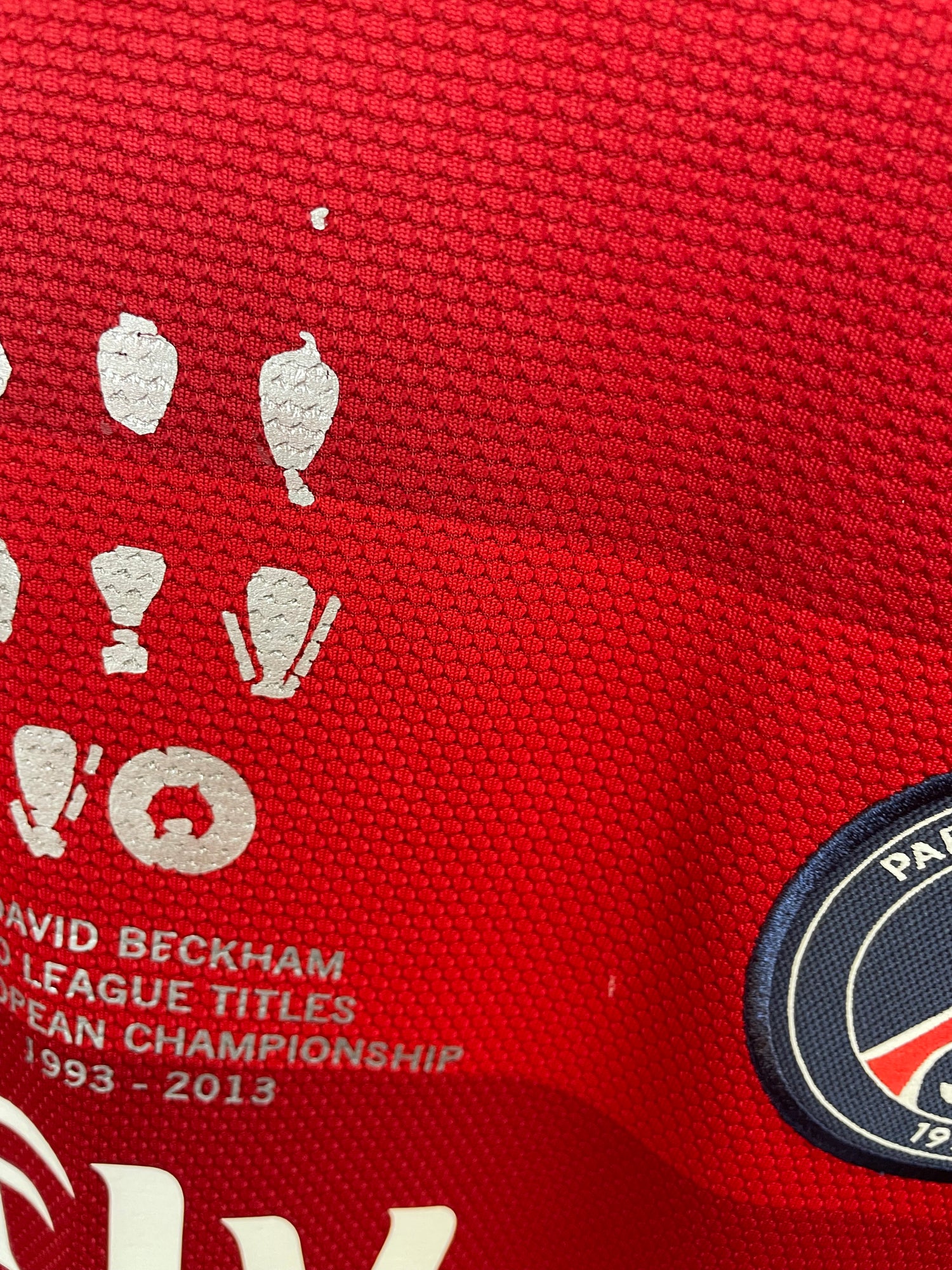 David Beckham PSG 12/13 udebanetrøje - M