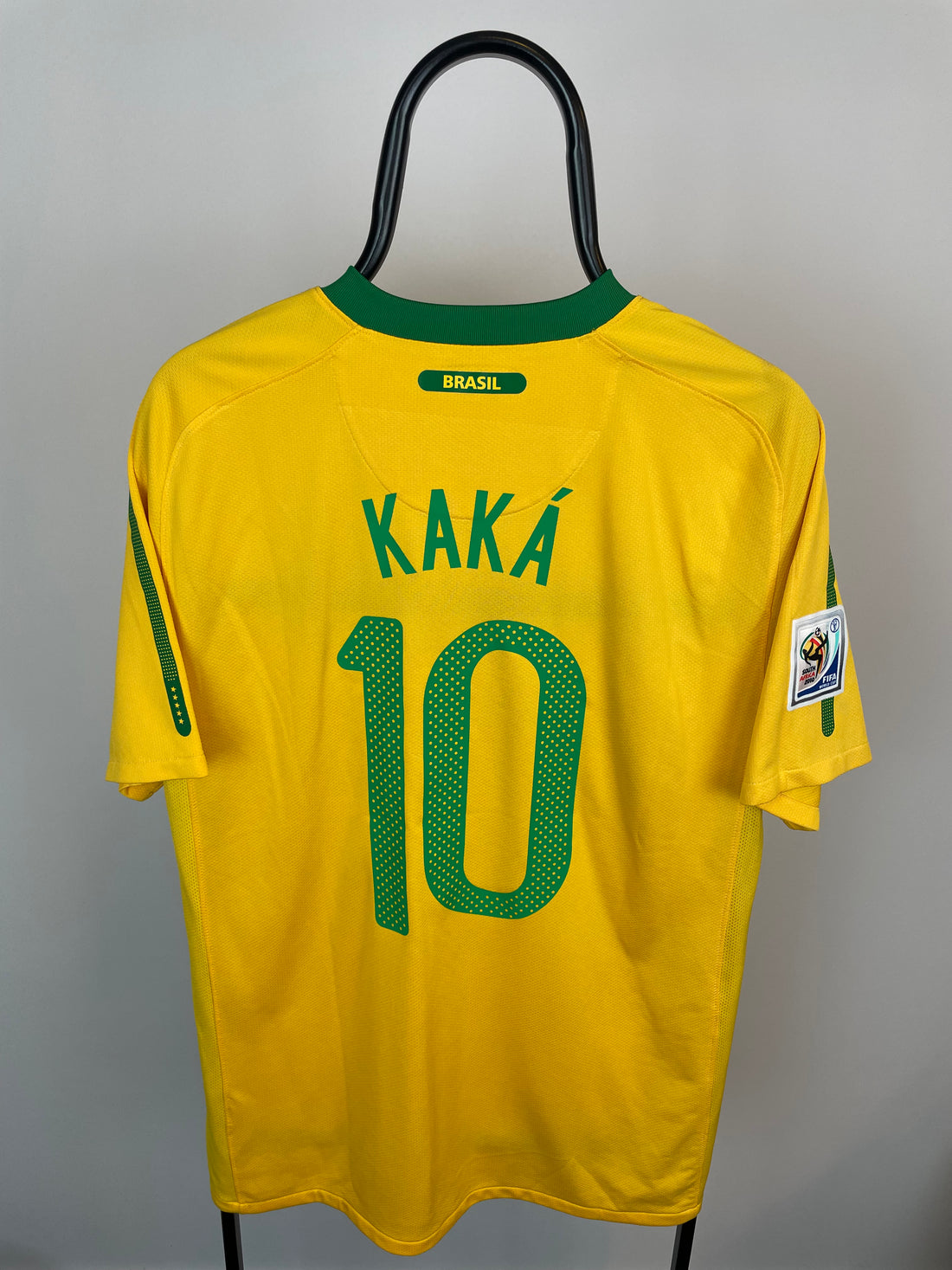 Kaká Brasilien 10/11 hjemmebanetrøje - L