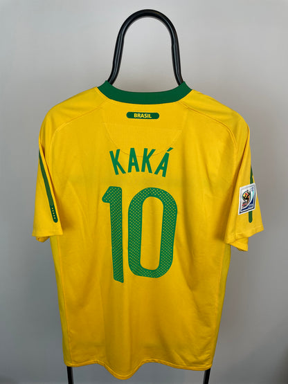Kaká Brasilien 10/11 hjemmebanetrøje - L
