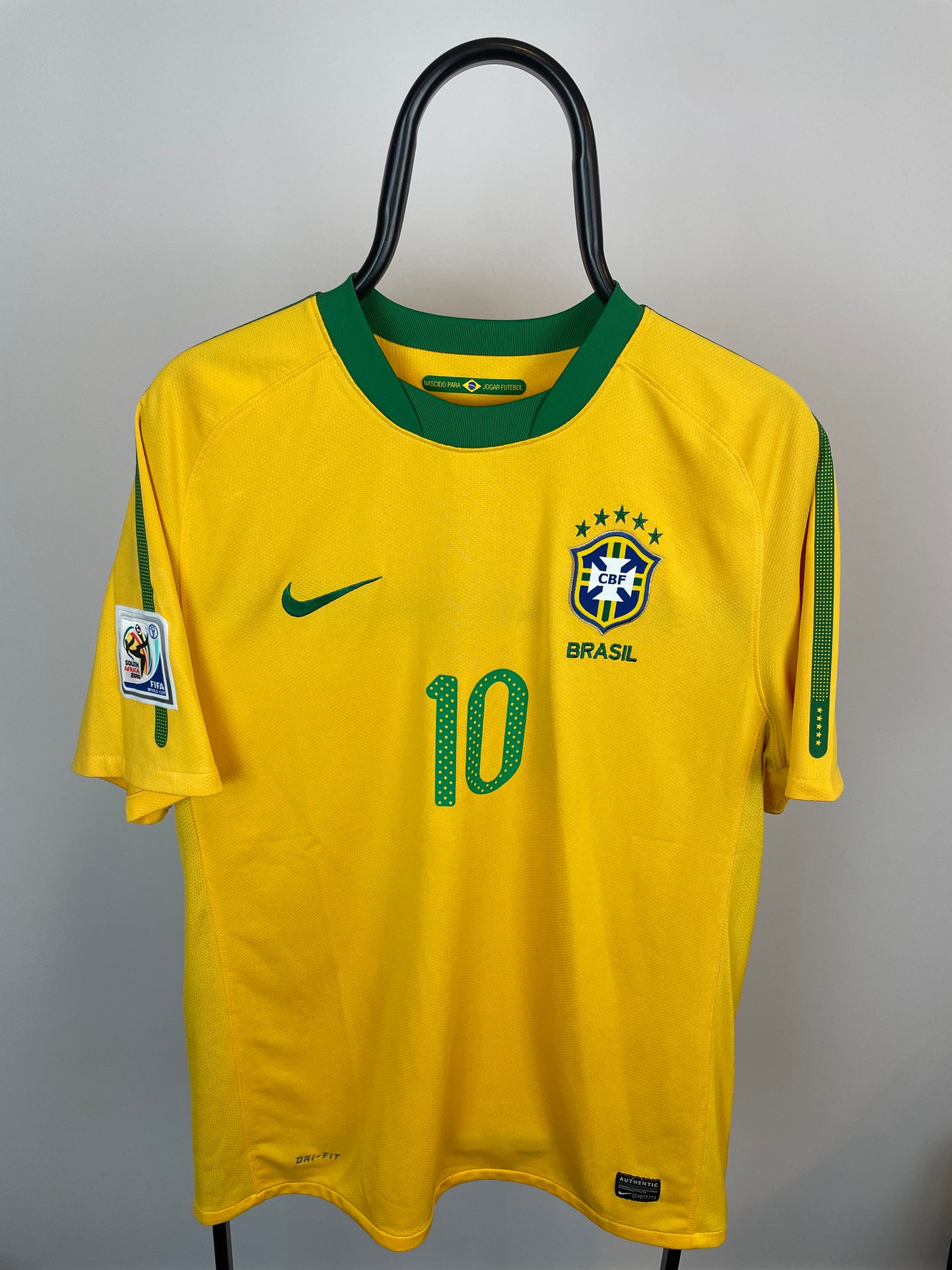 Kaká Brasilien 10/11 hjemmebanetrøje - L
