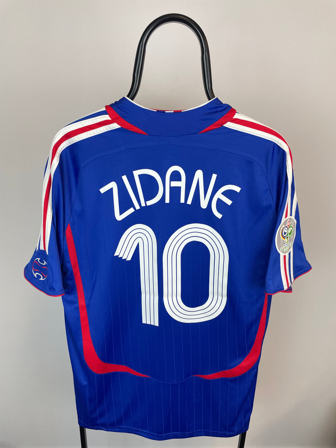 Zinedine Zidane Frankrig 06/08 hjemmebanetrøje - M