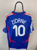 Zinedine Zidane Frankrig 06/08 hjemmebanetrøje - M