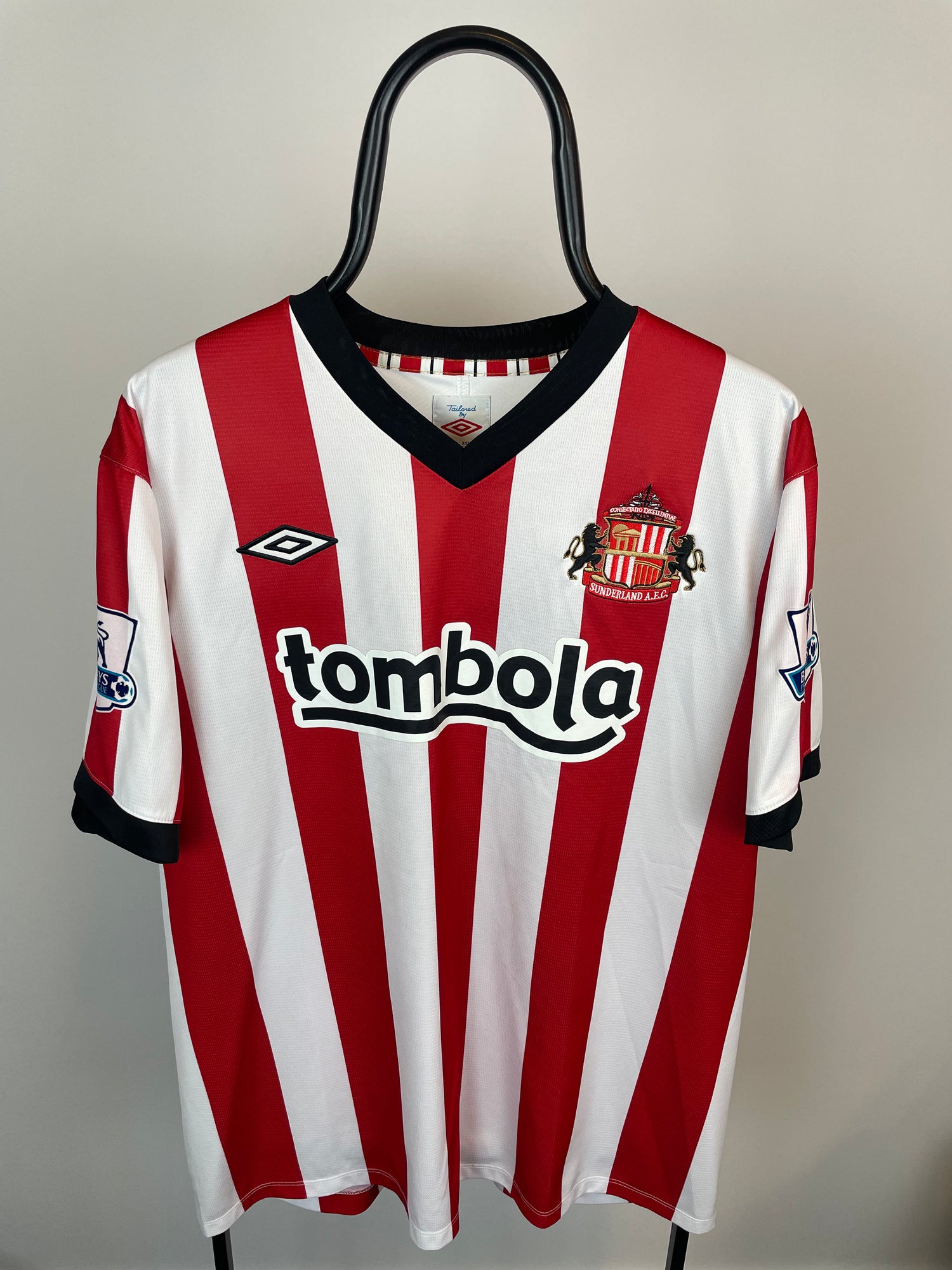 Nicklas Bendtner Sunderland 11/12 hjemmebanetrøje - XL