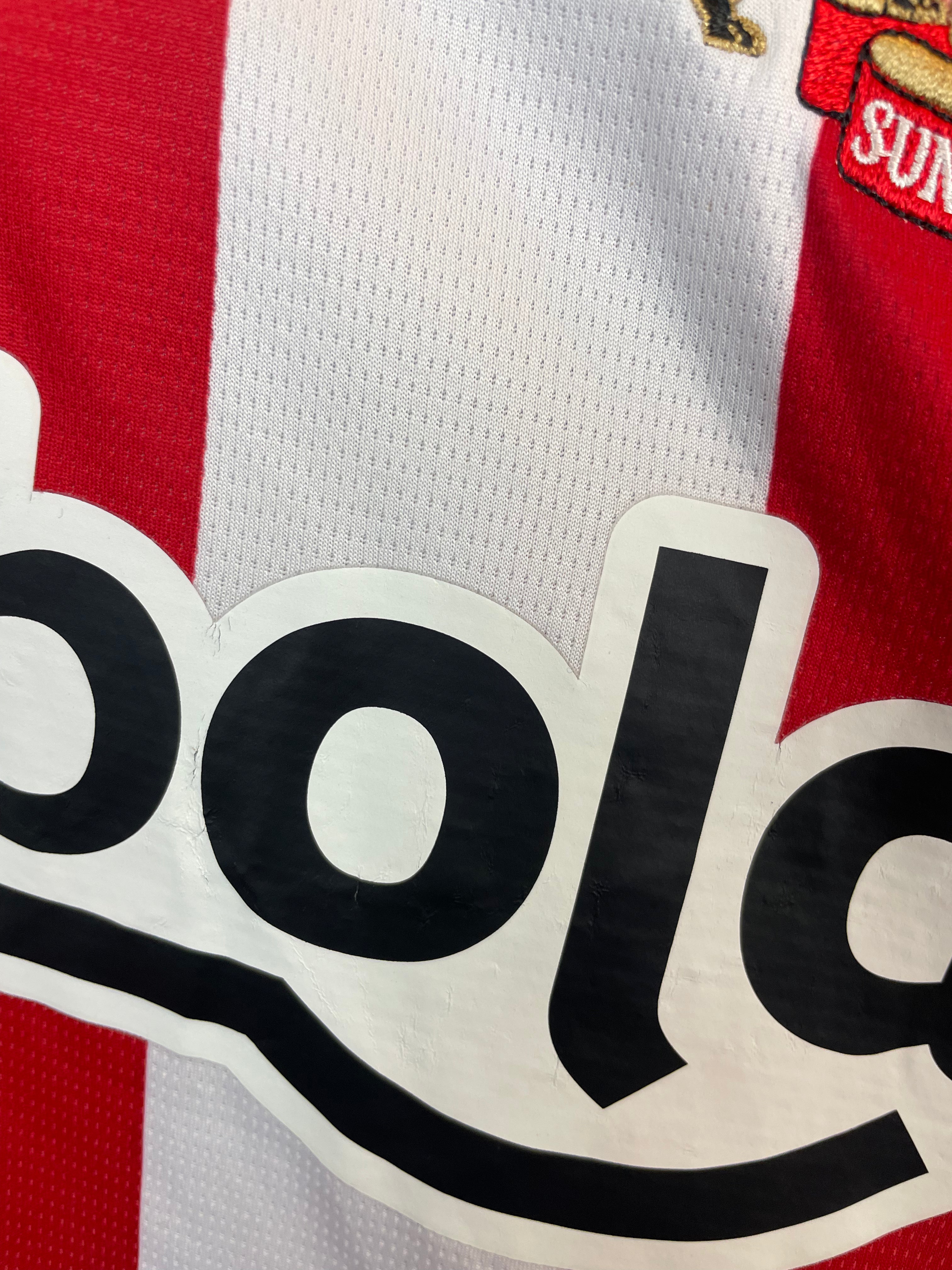 Nicklas Bendtner Sunderland 11/12 hjemmebanetrøje - XL