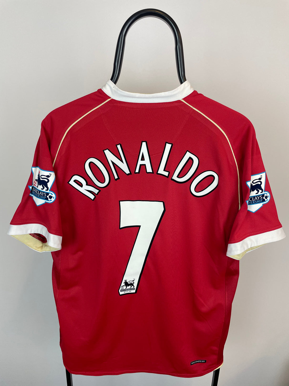 Cristiano Ronaldo Manchester United 06/07 hjemmebanetrøje - M